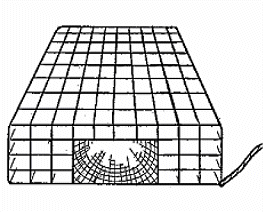 illustration of crab trap