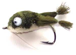 bass bug - frog-fishing-fly